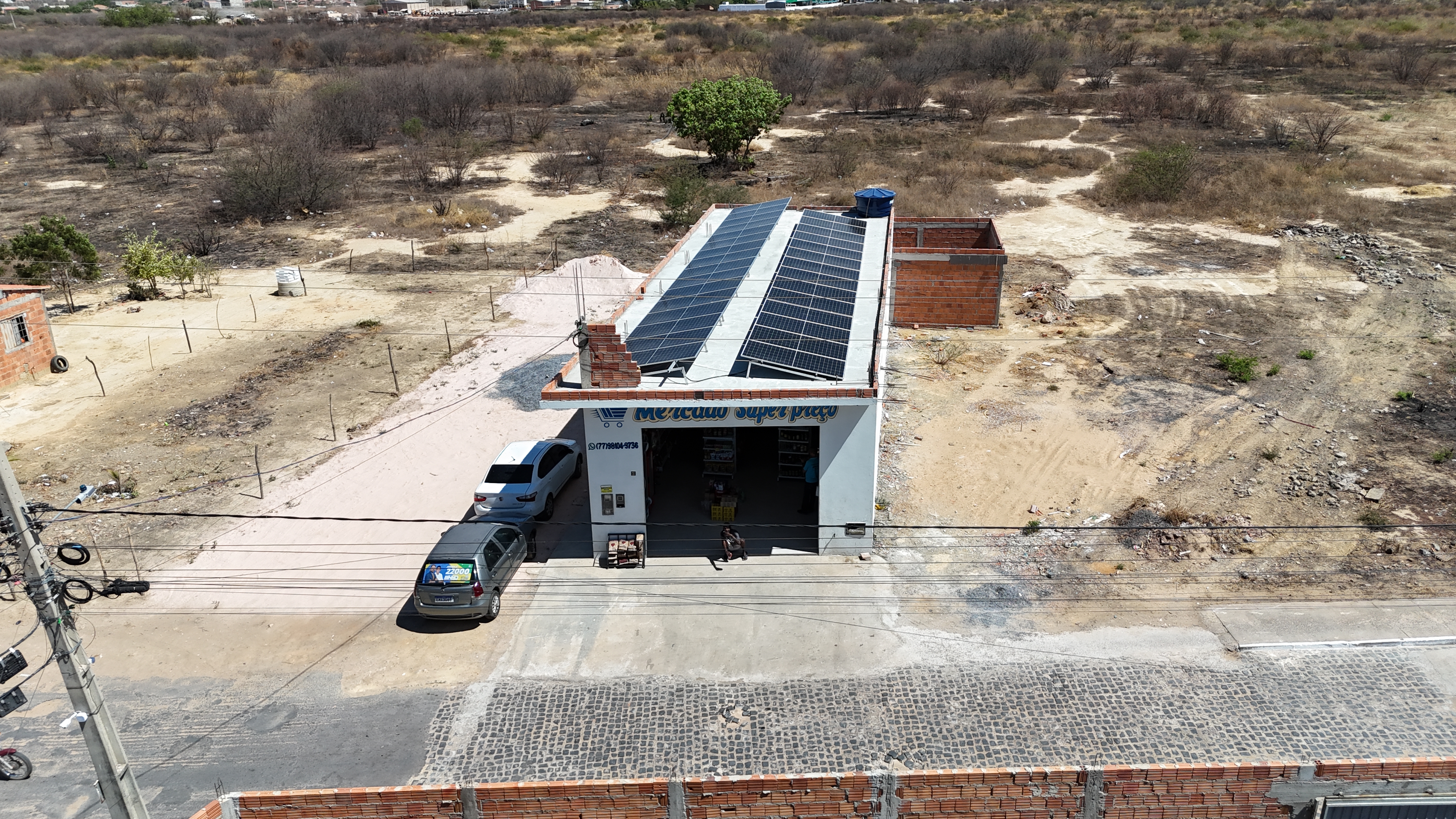 Instalação de energia solar
