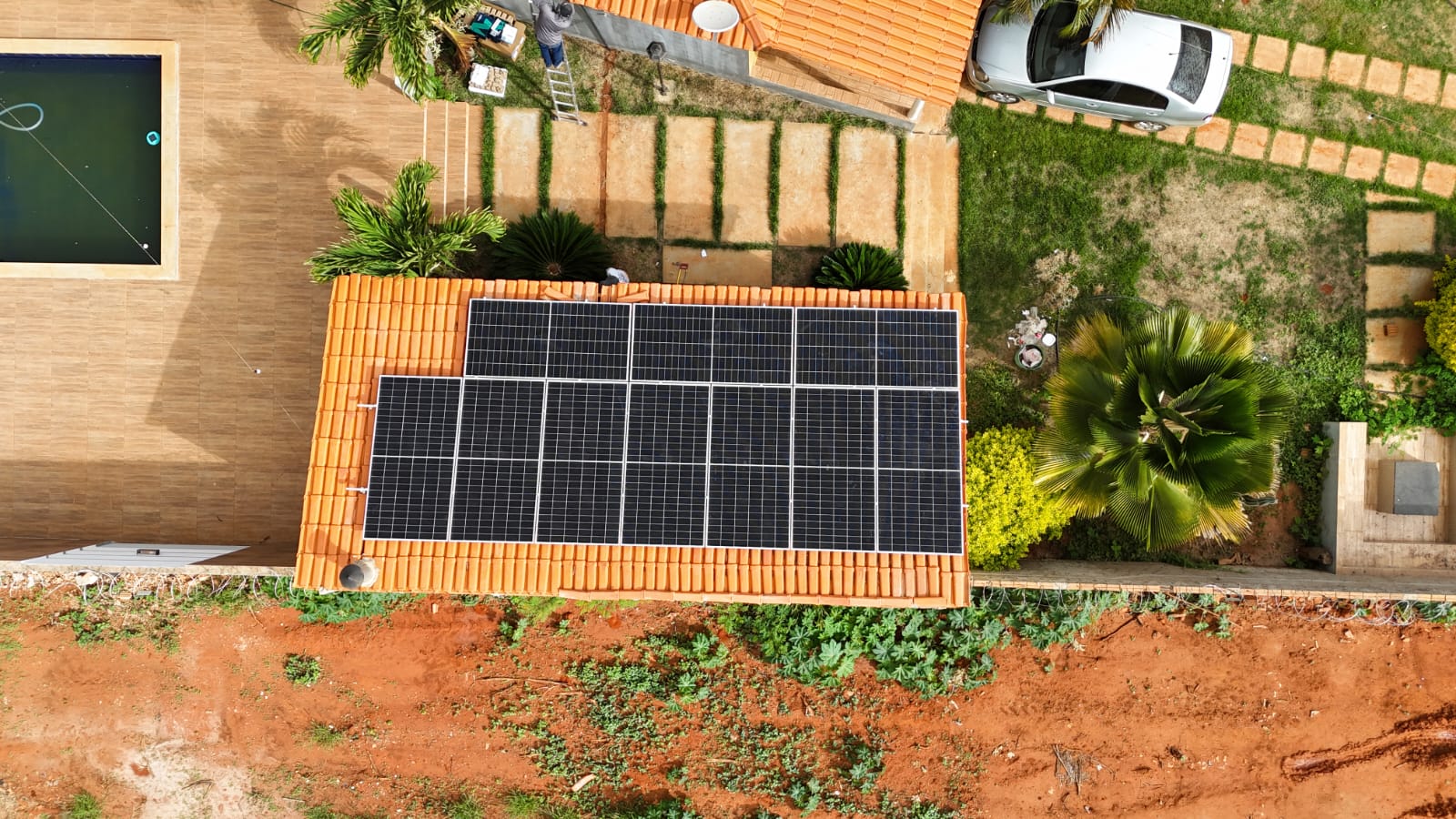Instalação de energia solar